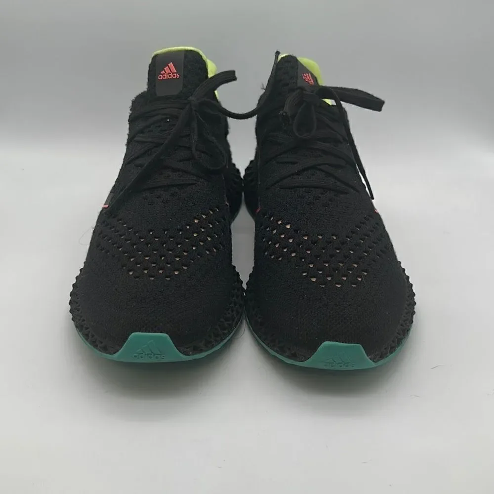 adidas Men's adidas‎ 4D Black/Carbon/Turbo Running Shoes GZ8626 SZ 9.5